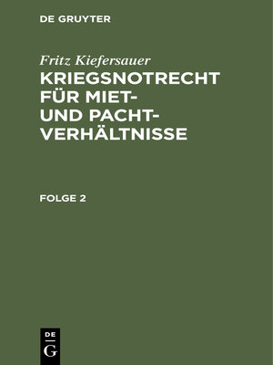 cover image of Stand vom 1. Februar 1941
